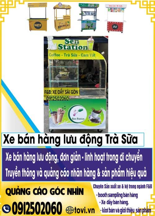 xe bán hàng lưu động Sài Gòn